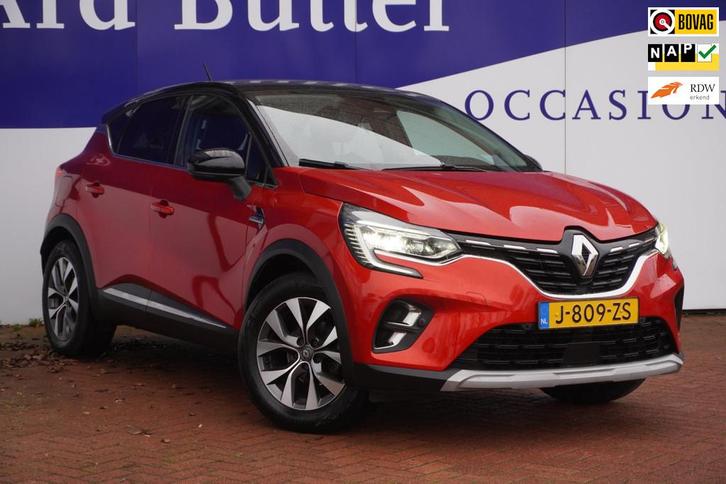 Renault Captur 1.3 TCe 130 Intens Half-Leder / Camera / Navi, Auto's, Renault, Bedrijf, Te koop, Captur, ABS, Achteruitrijcamera