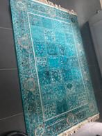 vloerkleed blauw oosters bohemian 230/260, Ophalen of Verzenden, Blauw, Rechthoekig, 200 cm of meer