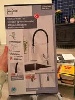 Nieuwe Keukenkraan met Sproeikop - Livarno Home, Minder dan 50 cm, Zwart, Nieuw, Ophalen of Verzenden