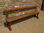 oude eikenhouten bank uit kerk, Antiek en Kunst, Ophalen