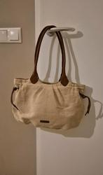 Claudio Ferrici Handtas, Ophalen of Verzenden, Zo goed als nieuw, Beige, Handtas