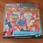 Wasgij Retro 9 - Great Train Robbery! 1000 stukjes, Ophalen of Verzenden, 500 t/m 1500 stukjes, Zo goed als nieuw, Legpuzzel
