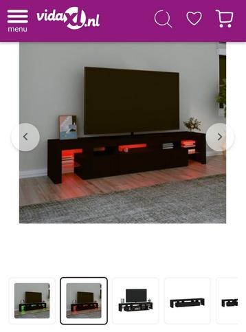 Tv kast met ledverlichting  beschikbaar voor biedingen