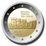 2 euro Malta “Mnajdra Tempels’’ UNC 2018, Verzenden, Malta, 2 euro, Losse munt