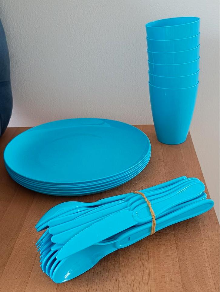 Picknickset - 6 personen, Caravans en Kamperen, Kampeeraccessoires, Nieuw, Ophalen