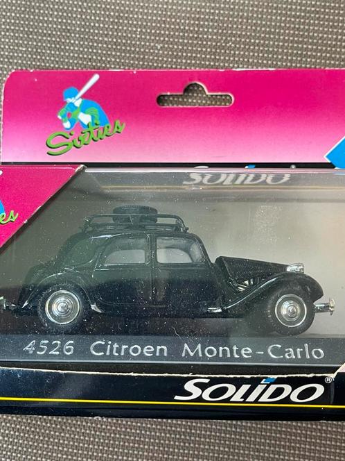 1:43 CITROEN TA ‘MONTE CARLO’ ……… 10,-, Hobby en Vrije tijd, Modelauto's | 1:43, Zo goed als nieuw, Auto, Overige merken, Ophalen of Verzenden