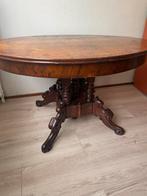 Mahonie ovale tafel - 111x183 cm, Ophalen