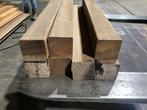Hardhout-Azobe- palen-afrastering-balken-tuinpaal-95x95 mm, Ophalen, Palen, Nieuw, Hardhout