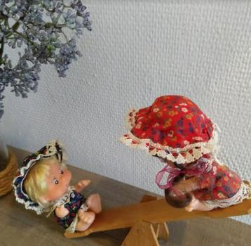 WOOZIE Doll 2x Vintage 60's 2 popjes op wip beschikbaar voor biedingen