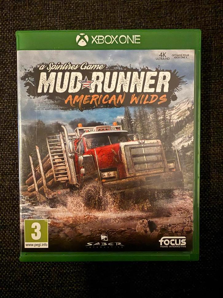 MudRunner: American Wilds - Xbox One, Spelcomputers en Games, Games | Xbox One, Gebruikt, Simulatie, 1 speler, Vanaf 3 jaar, Ophalen of Verzenden