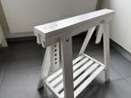 IKEA Schraag MITTBACK wit, Ophalen of Verzenden, Zo goed als nieuw, Rechthoekig, 50 tot 100 cm