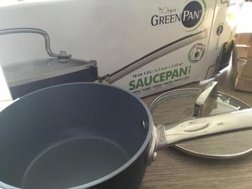 Nieuwe greenpan met deksel beschikbaar voor biedingen