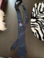 Brandweer stropdas, Kleding | Heren, Stropdassen, Ophalen of Verzenden, Gedragen, Blauw, Met patroon