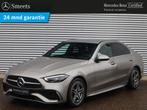 Mercedes-Benz C-Klasse 180 AMG Line | Trekhaak | Navigatie |, Auto's, Mercedes-Benz, Te koop, Zilver of Grijs, Benzine, Gebruikt