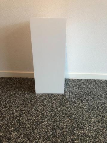 MAATWERK; NIEUWE WITTE ZUIL SOKKEL PILAAR KOLOM 90x30x30cm