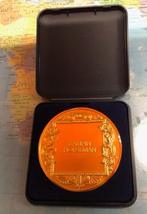 Franklin Mint 24 K Zwaar Vergulde Bronzen Medaille nr.35 jdu, Postzegels en Munten, Goud, Ophalen of Verzenden