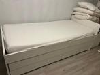 IKEA Slakt bedframe met lades en onderbed wit, Huis en Inrichting, Slaapkamer | Bedden, Ophalen, Gebruikt, 90 cm, Eenpersoons