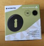 te koop intersteel sleutel rozet mat zwart, Ophalen of Verzenden, Nieuw