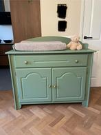 Vintage baby commode groen, Ophalen, 50 tot 70 cm, Opstaande rand, 90 tot 105 cm