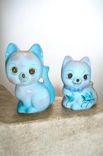 Antieke Porseleinen Spaarpotjes - Katten, Ophalen of Verzenden