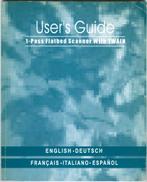 User's guide 1-pass flatbed scanner with twain, Ophalen of Verzenden, Zo goed als nieuw, Hardware