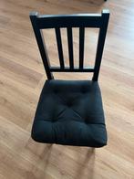 Zwarte IKEA houten stoel, Ophalen, Gebruikt, Zwart, Eén