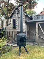 Te koop tuinhaard kachel houtkachel pireel tuinhuis bbq, Ophalen, Hademo@telfort.nl, Amer 2 7333 lp apeldoorn, Zo goed als nieuw
