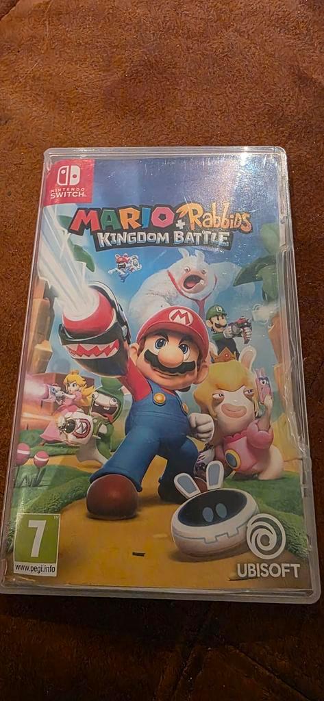 Mario + Rabbids Kingdom Battle - Nintendo Switch, Spelcomputers en Games, Games | Nintendo Switch, Gebruikt, Avontuur en Actie