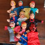 Retro handpoppen poppenkastpoppen  ( E ), Ophalen of Verzenden, Zo goed als nieuw, Overige typen
