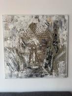 Mooi schilderij Buddha 100 x 100 cm, Ophalen