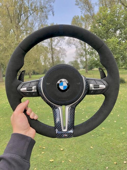 BMW custom GTS stuur (blauw carbon + magnet shifters UNIEK), Auto-onderdelen, Overige Auto-onderdelen, BMW, Nieuw, Ophalen of Verzenden