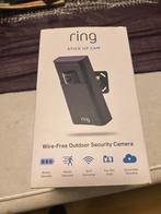 Ring Stick Up Cam (Batterij) - Draadloze beveiligingscamera, Audio, Tv en Foto, Videobewaking, Ophalen of Verzenden, Nieuw, Buitencamera