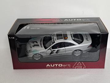 Mercedes Benz CL55 AMG F1 Safety Car 1/18 AutoArt gris beschikbaar voor biedingen