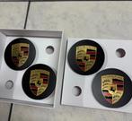 Officiële porsche Wielnaafafdekkingen met geborduurde logo, Ophalen of Verzenden, Nieuw