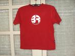 Goedkoop breed rood katoenen print shirt WE mt 128/134 goed, Kinderen en Baby's, Kinderkleding | Maat 128, Gebruikt, WE, Ophalen of Verzenden