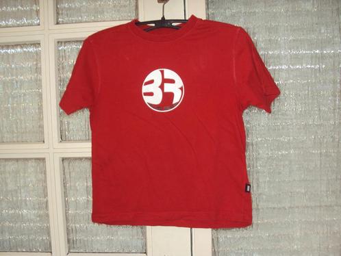 Goedkoop breed rood katoenen print shirt WE mt 128/134 goed, Kinderen en Baby's, Kinderkleding | Maat 128, Gebruikt, Jongen, Shirt of Longsleeve