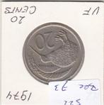 S22-BEE-0073 New Zealand 20 cent VF 1974 KM36.1, Verzenden