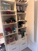 Witte kast - bureau/kinderkleding, Ophalen, Gebruikt, 50 tot 100 cm, Met lade(s)