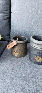 3 Brynxz landelijke potten, Ophalen, Steen, Gebruikt, Rond