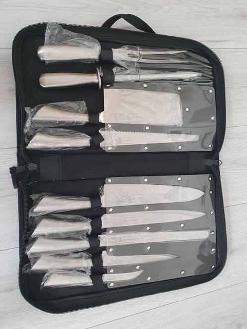 Complete Messenset in Koffer - Nieuw!, Huis en Inrichting, Keuken | Bestek, Nieuw, Bestekset, Rvs of Chroom, Ophalen of Verzenden