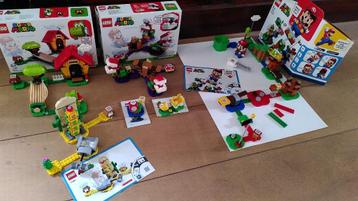 Lego Super Mario - combinatie van vijf sets beschikbaar voor biedingen