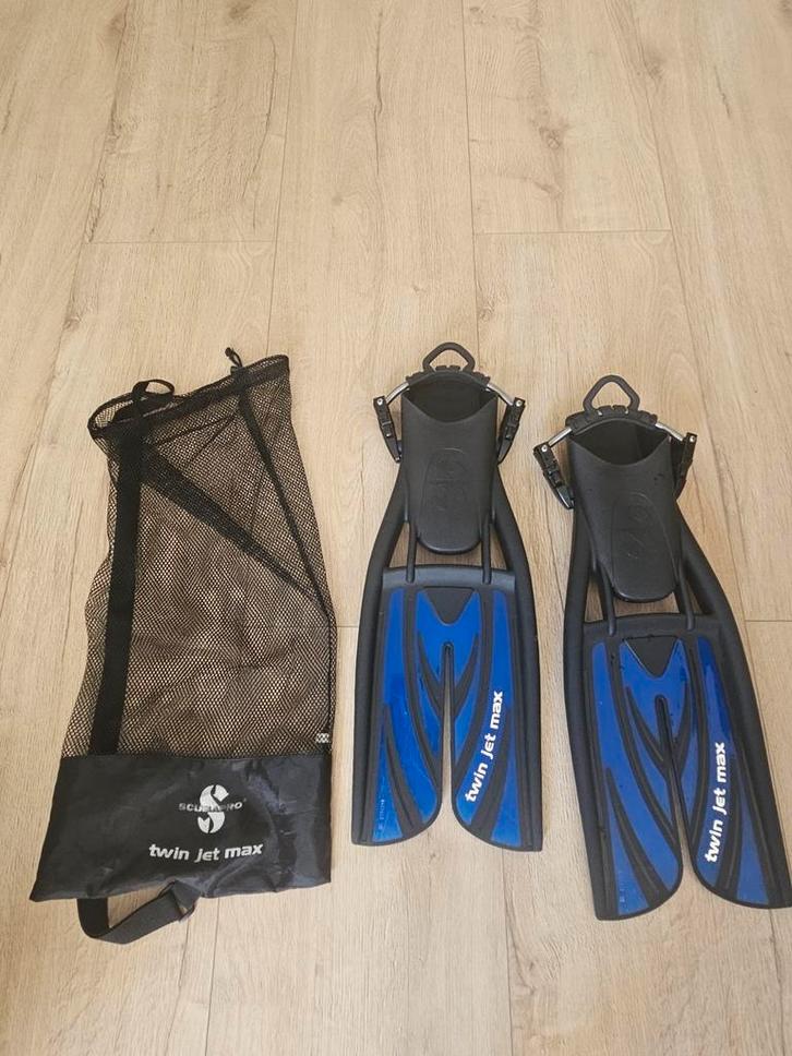 Scubapro Twin Jet Max duikvinnen maat M, Watersport en Boten, Duiken, Gebruikt, Zwem- of Duikvliezen, Ophalen of Verzenden