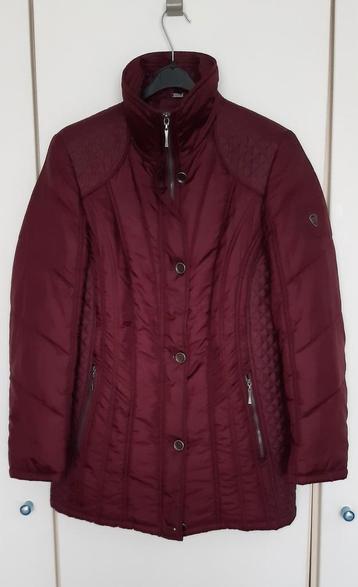 Barbera Lebek dames herfst/winterjas, paars/aubergine kleur  beschikbaar voor biedingen