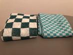 Twee vintage theedoeken, Huis en Inrichting, Keuken | Textiel, Ophalen of Verzenden, Zo goed als nieuw, Overige kleuren, Theedoek of Handdoek