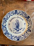 Blauw bord Gouda, Ophalen