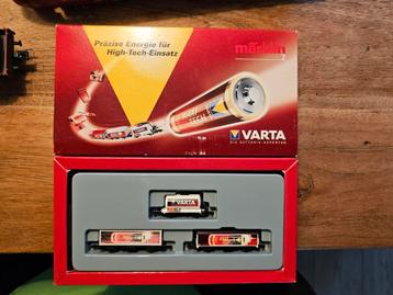 marklin spoor Z wagons VARTA reclame beschikbaar voor biedingen