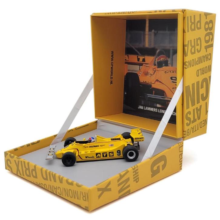 1/43 1981 Jan Lammers ATS D4 Long Beach GP, Hobby en Vrije tijd, Modelauto's | 1:43, Nieuw, Auto, Overige merken, Ophalen of Verzenden
