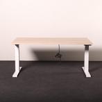 Elektrisch bureau E2 zit/sta 140x80cm met NIEUW blad, Ophalen of Verzenden, Elektrisch, Gebruikt, Stabureau