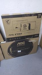 9012-202526: 5X (Game) Monitorschermen (met defect), IPS, Niet werkend, Quad HD (2K), 60 Hz of minder