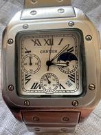 Cartier santos 100 xxl staal, Ophalen of Verzenden, Zo goed als nieuw